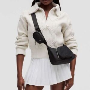 lululemon athletica Black Crossbody Bag with Nano Pouch